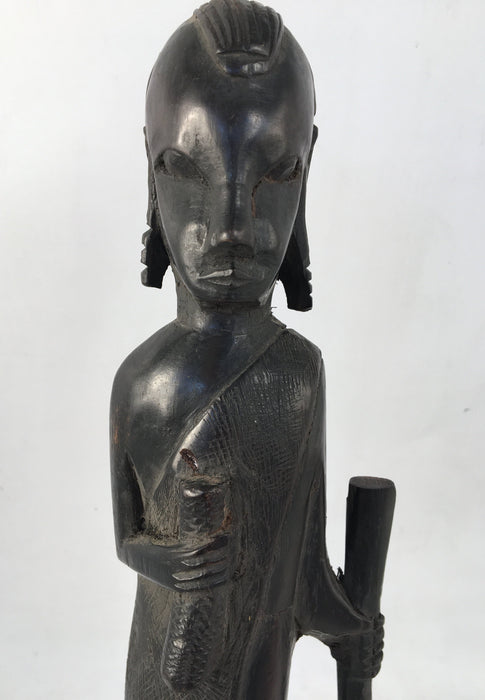 NARROW AFRICAN STATUE