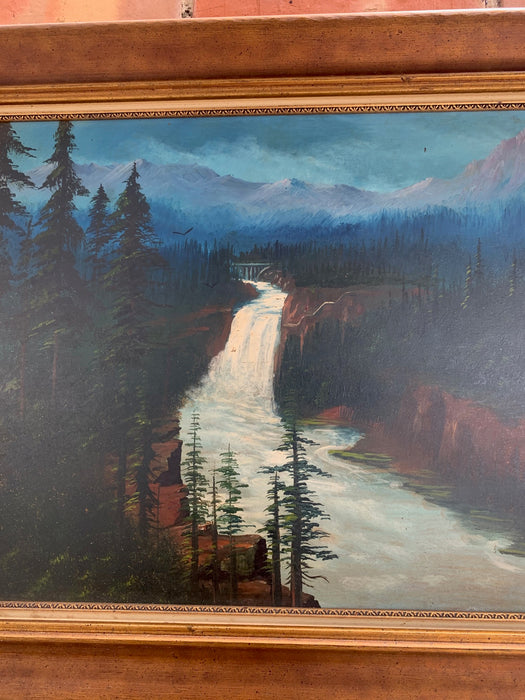 OIL PAINTING OF COLORADO SCENE BY EARNEST CRAMER