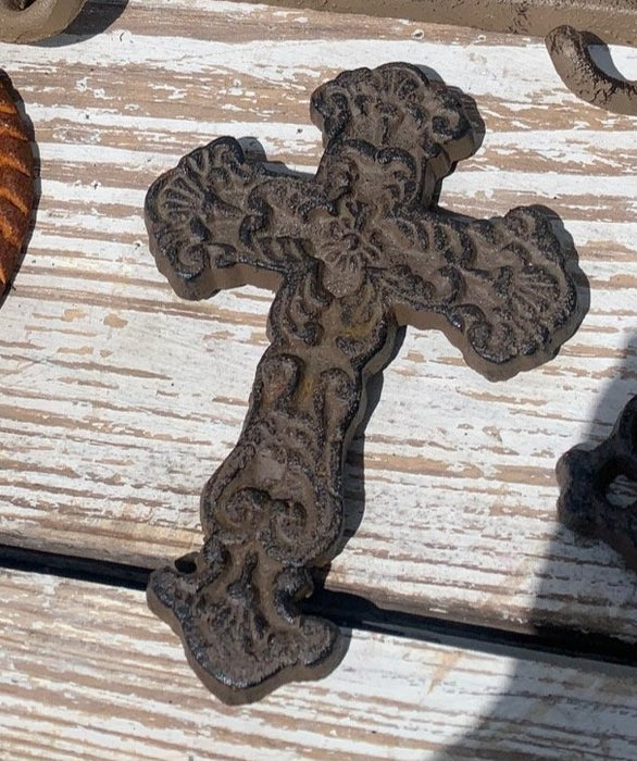 SMALL CAST IRON CROSS