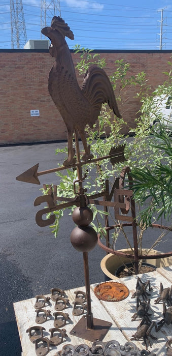 TIN ROOSTER WEATHER VANE