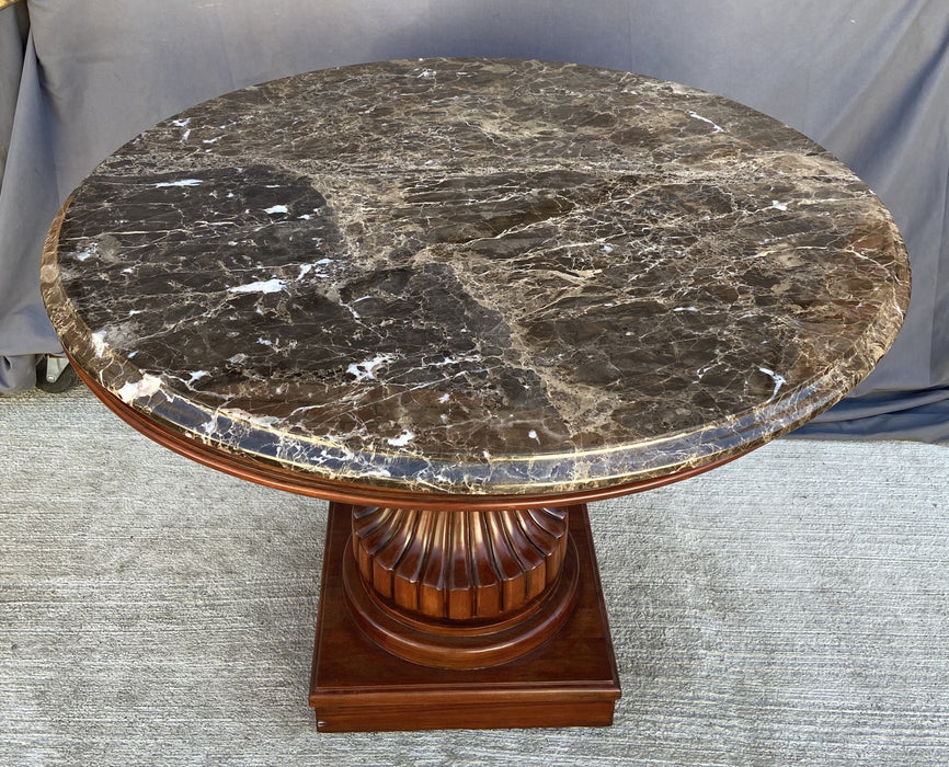 GRANITE TOP CENTER TABLE - NOT OLD