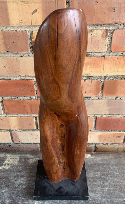 LADY FREE FORM WOOD SCULPTURE