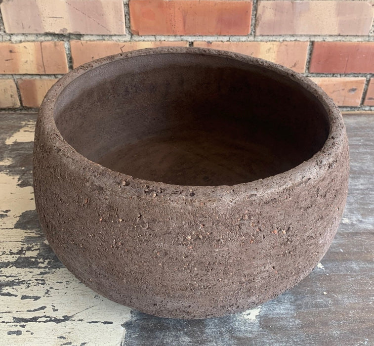 GREY POUROUS PLANTER