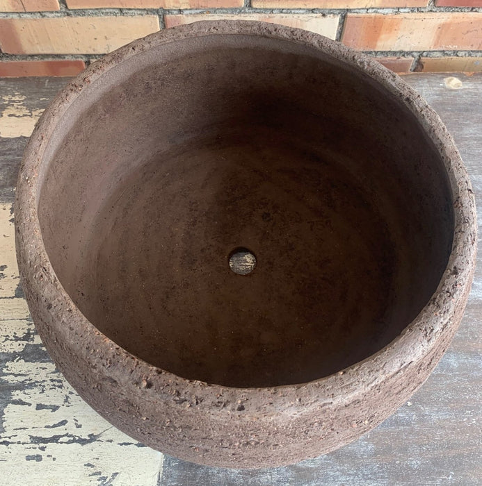 GREY POUROUS PLANTER