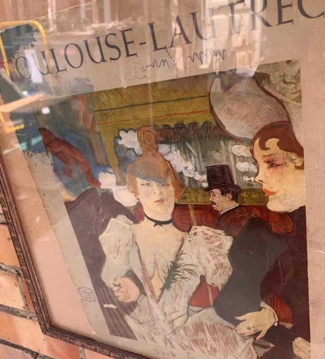 TOULOUSE LAUTREC COVER OF ART BOOK