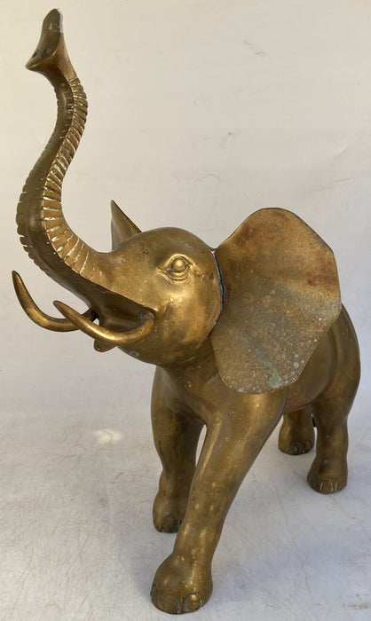 LARGE BRASS ELEPHANT