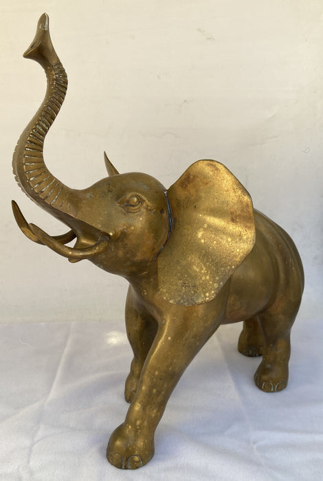 LARGE BRASS ELEPHANT