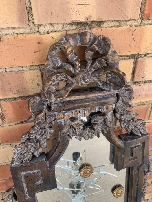 AS FOUND LARGE RESIN LOUIS XVI SCONCE