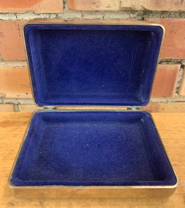 SILVER METAL SMALL BOX