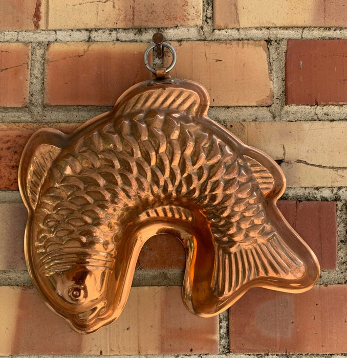 COPPER FISH MOLD