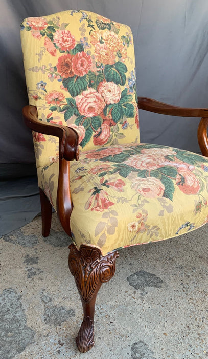 REGENCE STYLE HICKORY ARM CHAIR