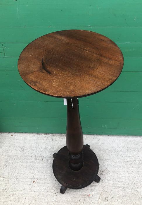 EMPIRE MAHOGANY PEDESTAL