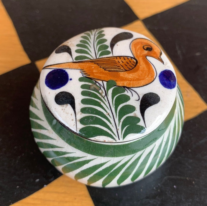 TINY MEXICAN POTTERY BOX