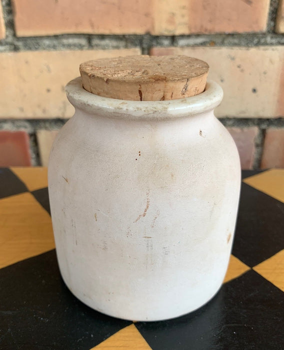 MINI CROCK WITH CORK LID