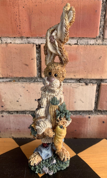 RABBIT IN CLOTHES FIGURINE