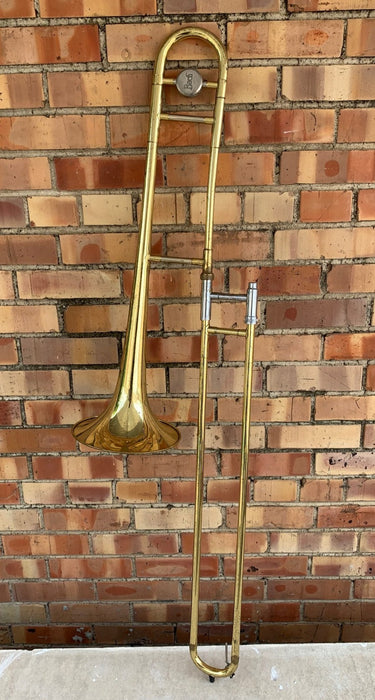 OLD BRASS TROMBONE