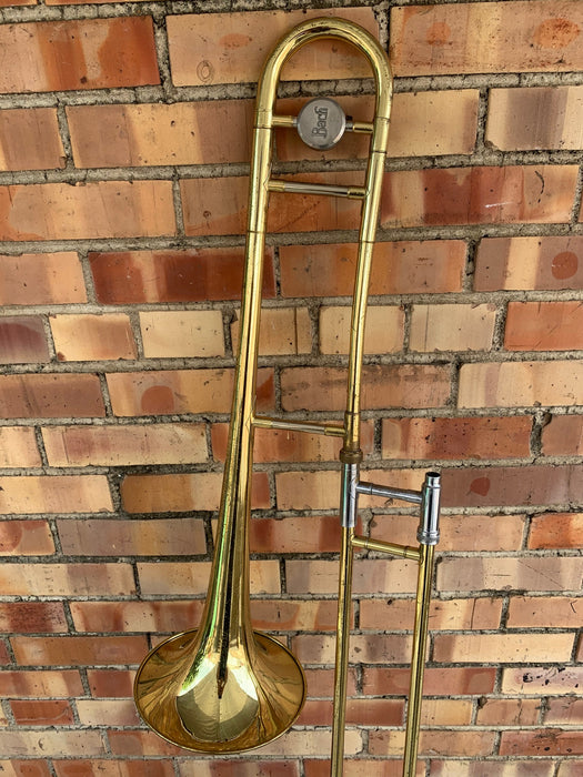 OLD BRASS TROMBONE