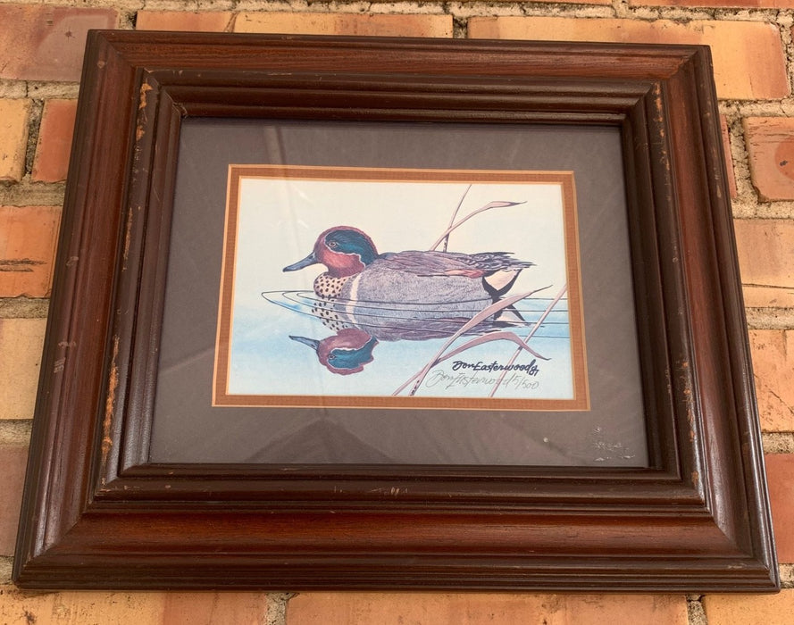 DON EASTERWOOD SIGNED AND NUMBERED DUCK PRINT