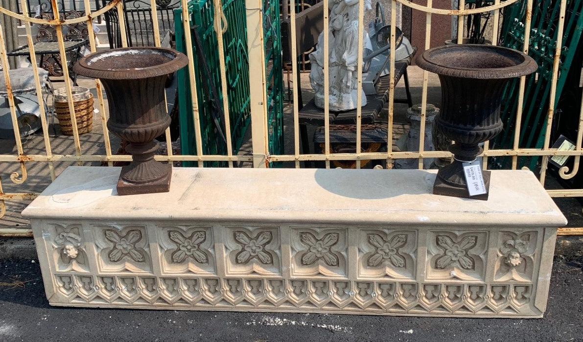 GOTHIC CONCRETE GARDEN SEAT