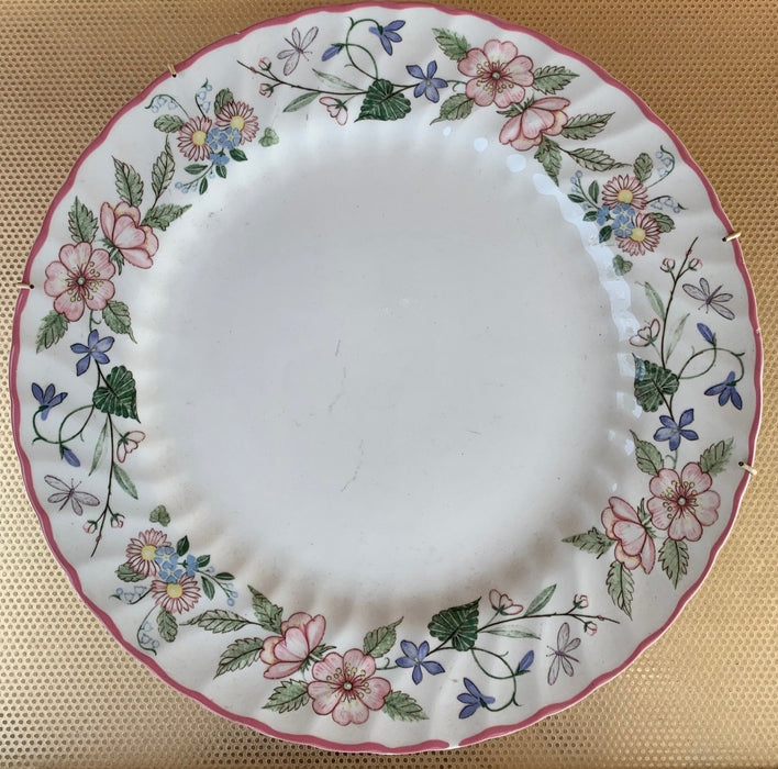 ROUND FLORAL 12" PLATTER