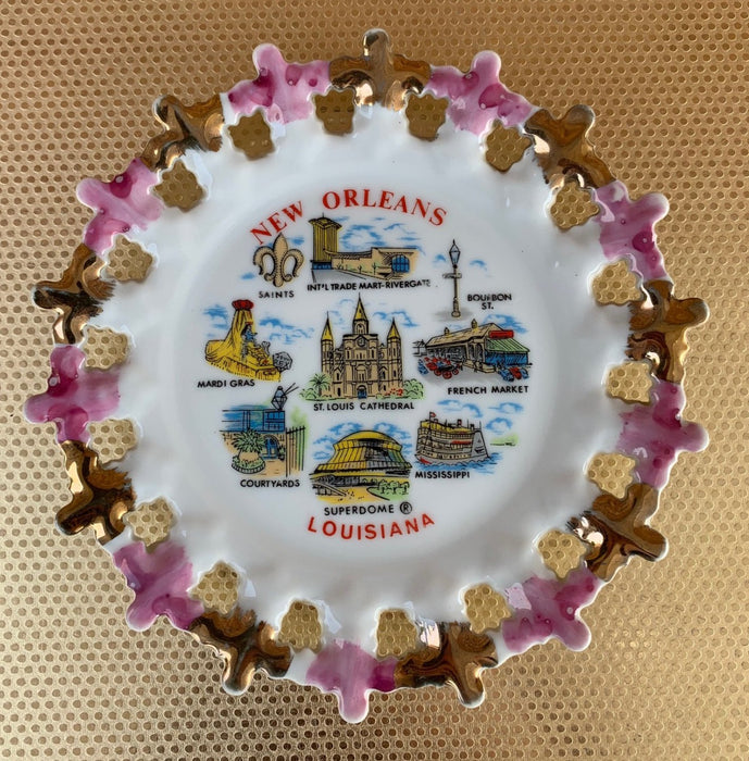 NEW ORLEANS 6" SOUVENIER PLATE