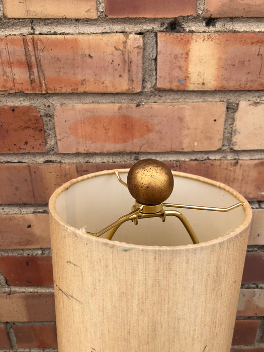 MODERN GREEN & GOLD WALL SCONCE WITH SHADE