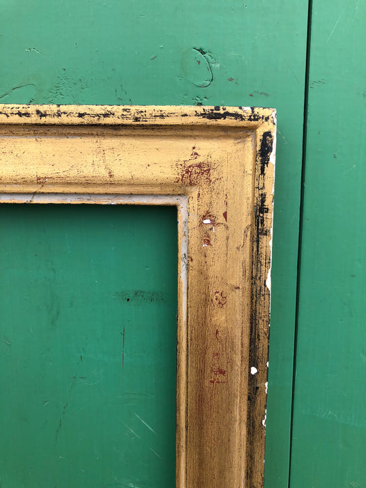 DISTRESSED GOLD FRAME