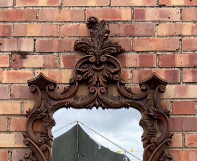 ROCOCO GILT FRAMED MIRROR