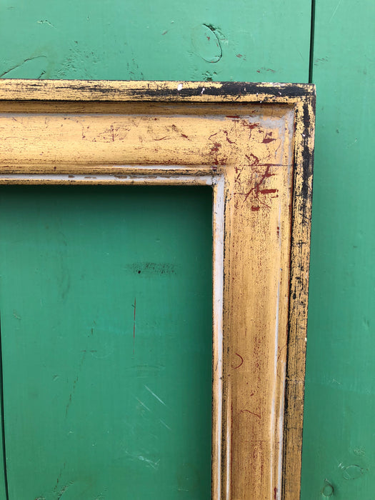 DISTRESSED GOLD FRAME
