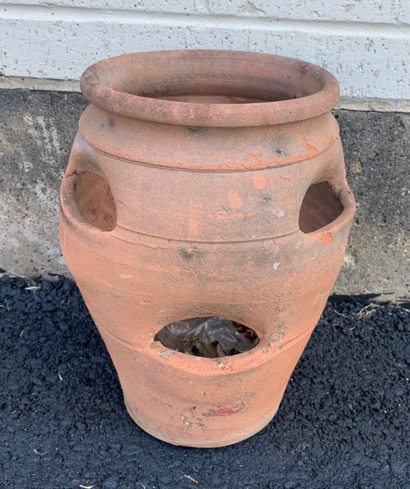 TERRA COTTA STRAWBERRY POT