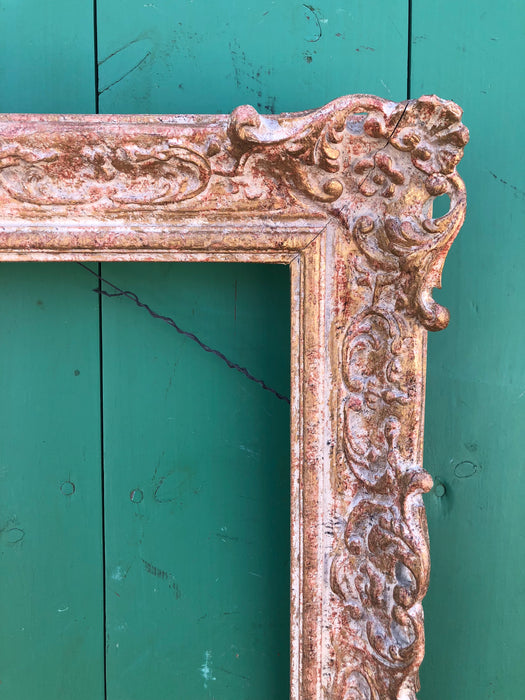 FANCY WHITE WASHED FRAME