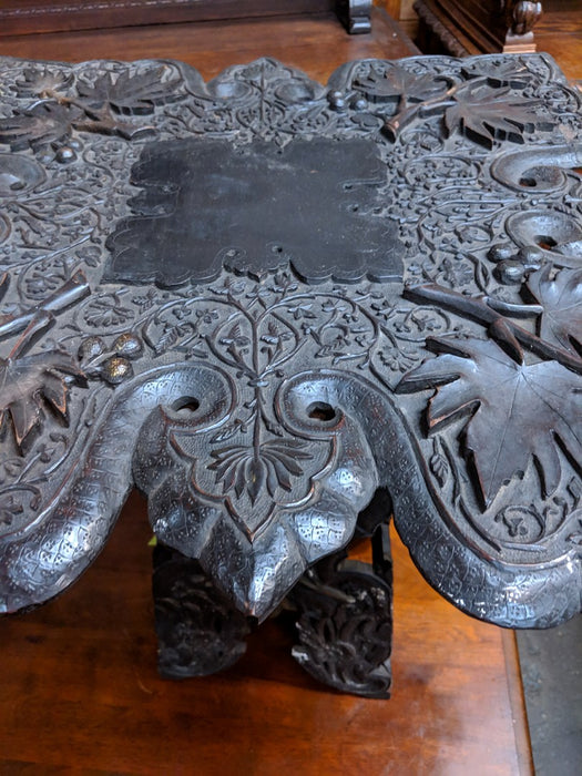 CARVED BASE CARVED TOP JAPANESES TABLE