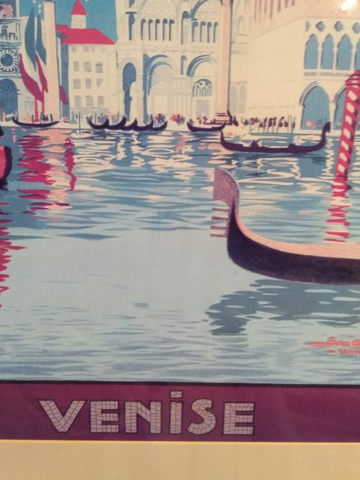 TRAVEL POSTER OF VENISE