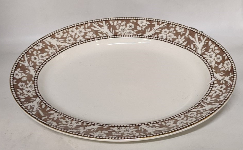 25 PIECES OF WEDGEWOOD HAWTHORN BROWN PATTERN CHINA