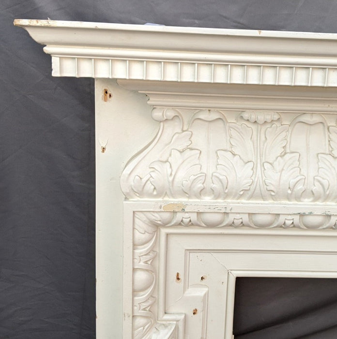 PAINTED FIREPLACE MANTLE
