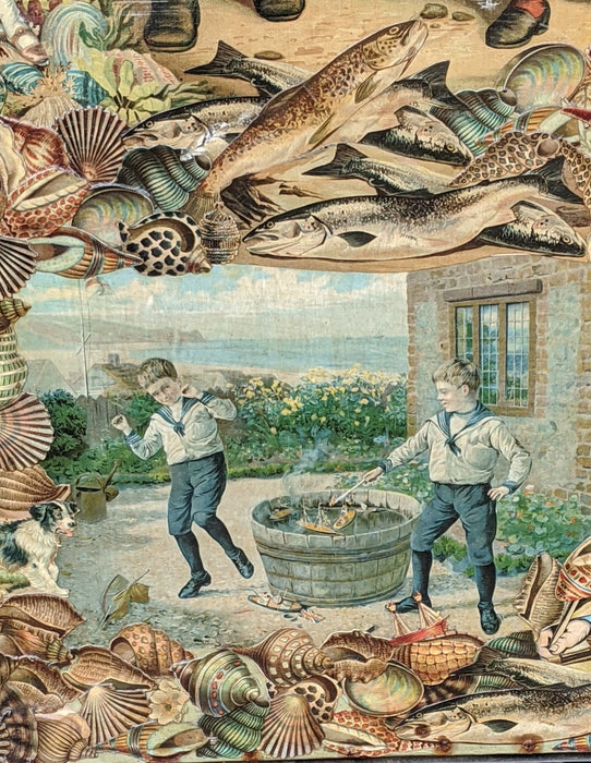 VICTORIAN DECOUPAGE PANEL 2 OF 2