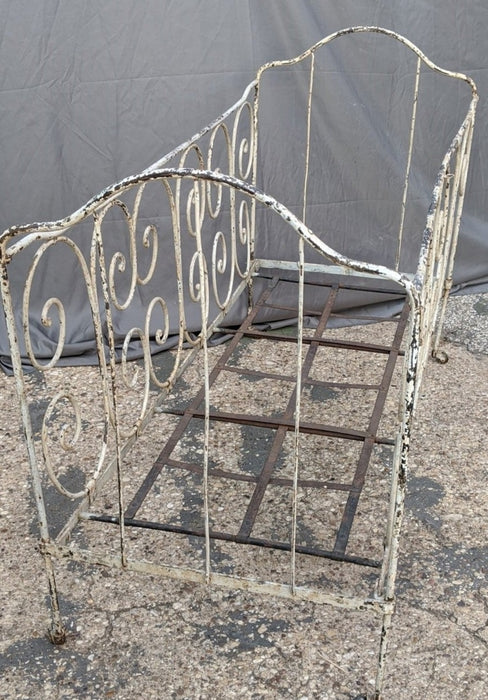 FRENCH IRON BABY BED