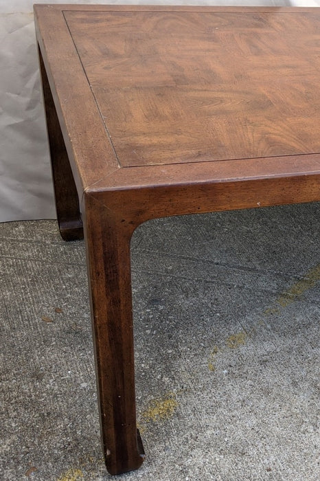 HENREDON CHINESE STYLE TABLE WITH LEAF