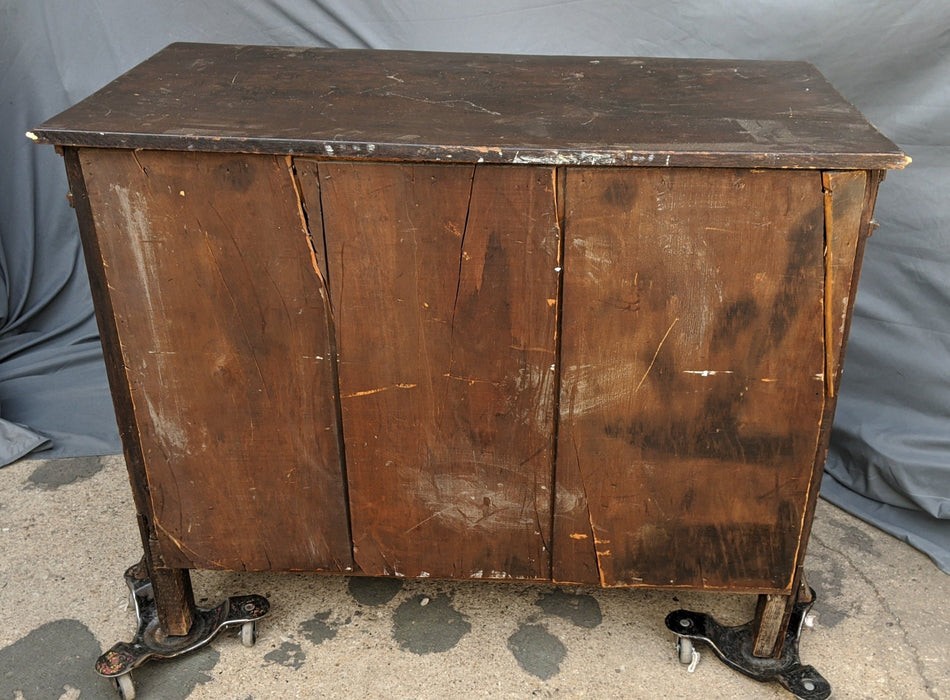 BRITISH COLONIAL CHEST OF DRAWERS