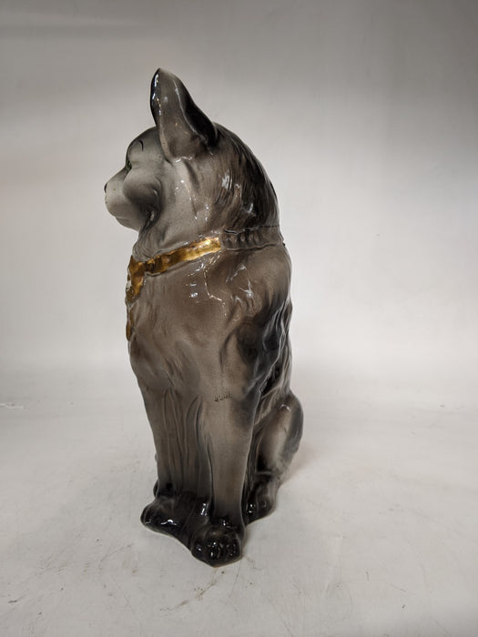 SINGLE STAFFORDSHIRE IRONSTONE CAT