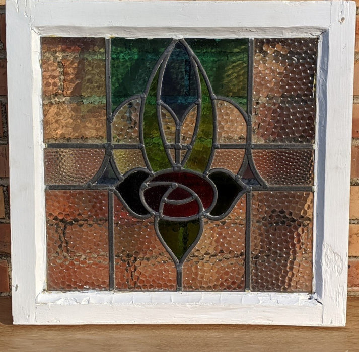 English Rose Stained Glass Pattern