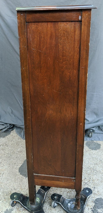 AMERICAN 1940'S WALNUT CHINA CABINET