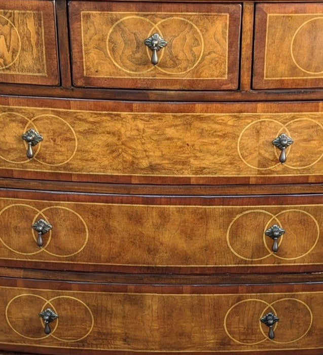 ORNATE MAHOGANY FEDERAL STYLE CHEST