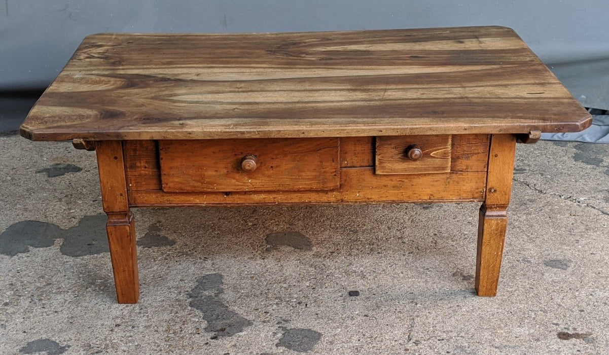 COFFEE TABLE MADE FROM EARLY WORK TABLE