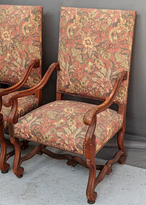 PAIR OF MUTTON BONE ARM CHAIRS-NOT OLD