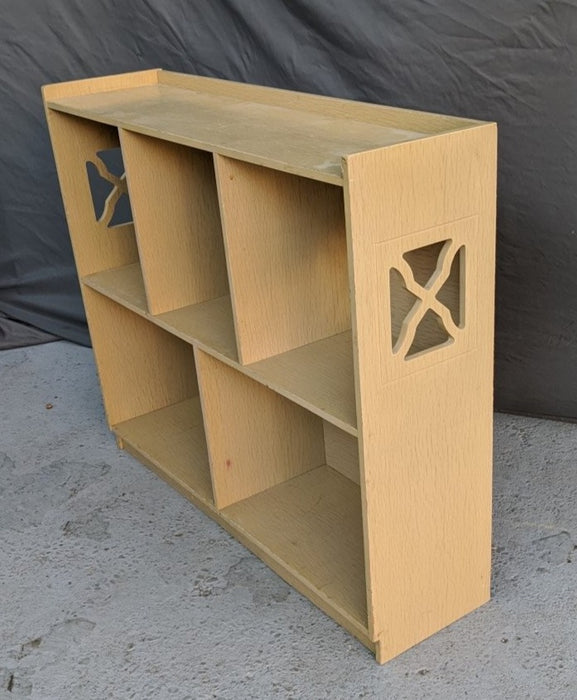 MIDCENTURY OAK LOW BOOKCASE