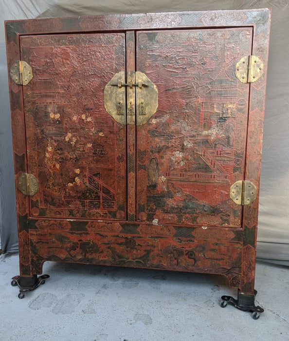 LARGE CHINESE ARMOIRE