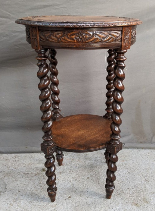 ROUND 2 TIER BARLEY TWIST STAND