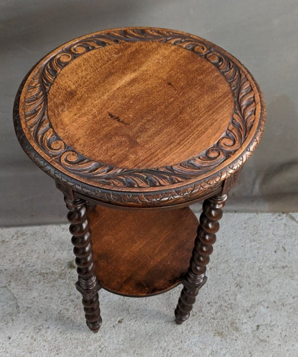 ROUND 2 TIER BARLEY TWIST STAND