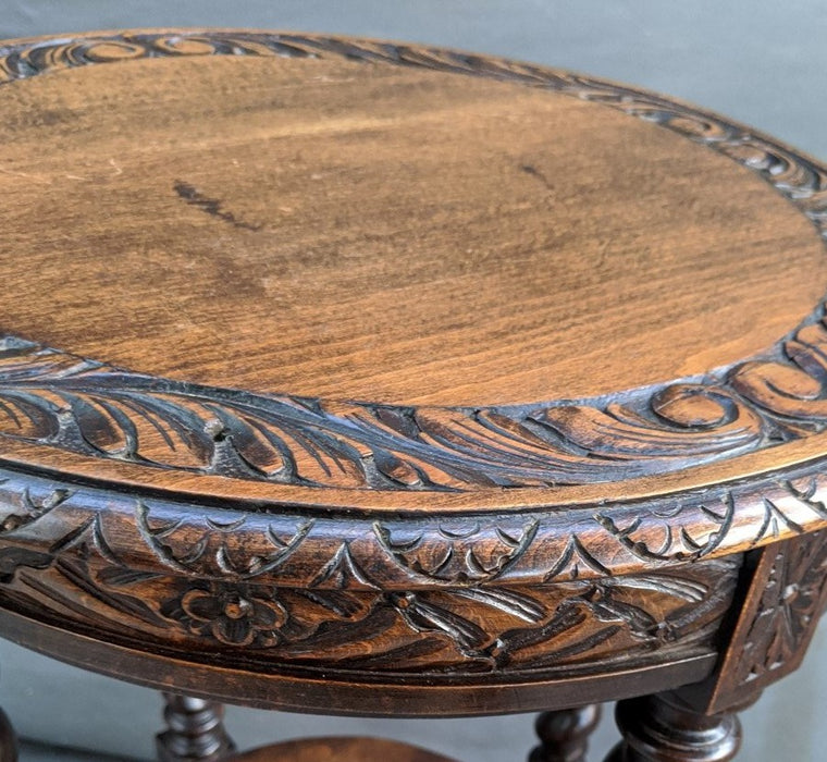 ROUND 2 TIER BARLEY TWIST STAND